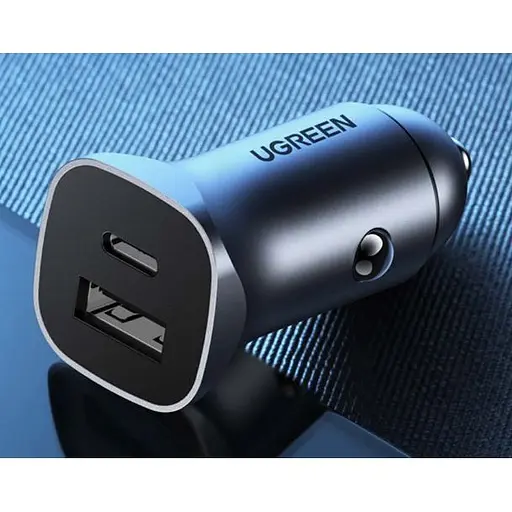 Автомобильное зарядное устройство Ugreen CD130 20W USB Type-C PD Car Charger - фото 5