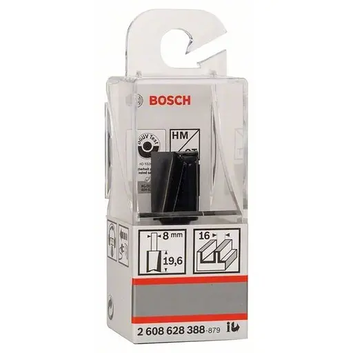 Фреза пазовая Bosch Professional с двумя лезвиями Std S8 D16 L20 (2.608.628.388) - фото 3