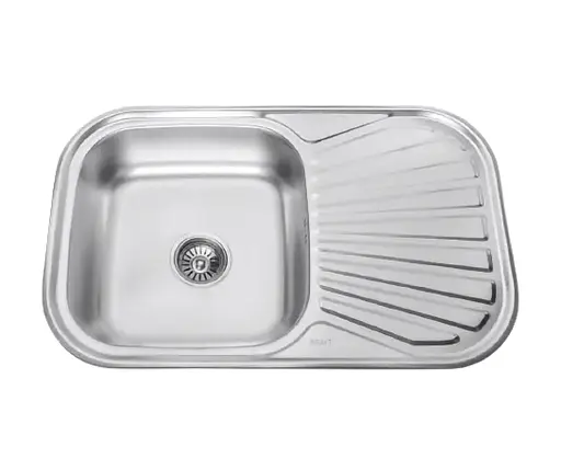 Мийка кухонна Kraft 7848 D Decor прямокутна 780х480х180 мм 0,8 мм 30412 - фото 1