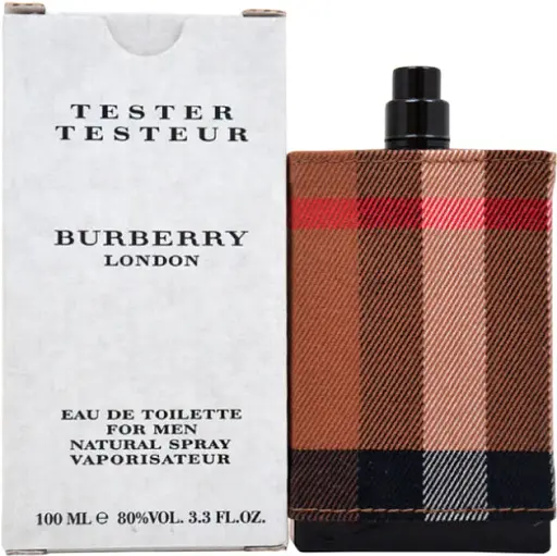 Оригинал Burberry London Fabric for Men 100 мл ТЕСТЕР туалетная вода - фото 1