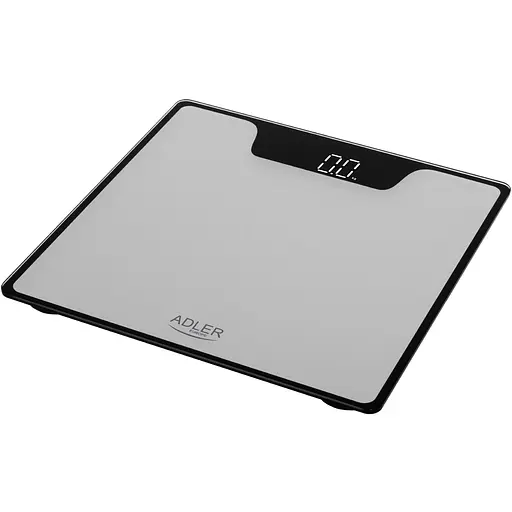 Весы напольные Adler AD 8174 silver электронные/ 180кг/ 2хААА/ автовыключение - фото 2