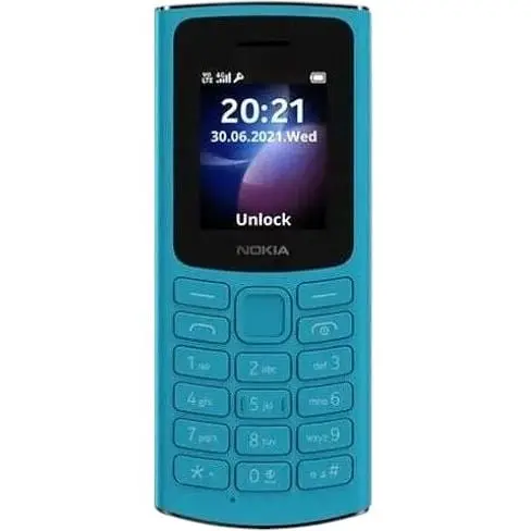 Мобільний телефон Nokia 105 DS 2023 Cyan (1GF019CPG6C01) - фото 2