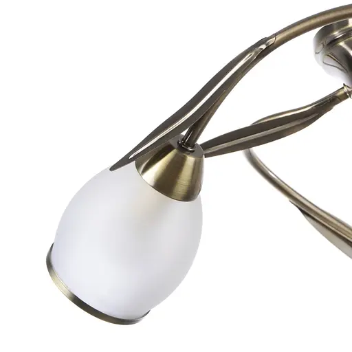 Люстра стельова Brille класична E14 BZ (LK-157C/3) - фото 3