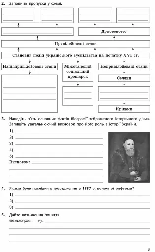 Історія України. 8 клас. Робочий зошит (до підручника О.В Гісема, О.О. Мартинюка) Оновлене видання - фото 4