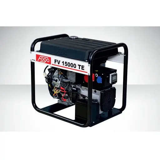 Генераторна установка FV15000TE 3ф-12,5кВА/1ф-6кВт, двиг.B&S, бак-45л, ел.старт, стаб.напруги, асинхрон.ген.ІР54