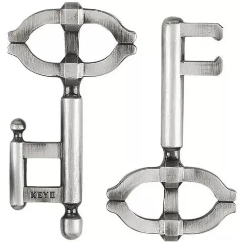 Головоломка Huzzle Key II (Кей II) Cast Puzzle 2 звезды 473765 - фото 2