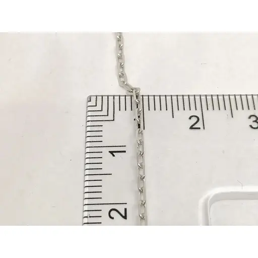 Срібний ланцюжок Аметист Якірне 38050Р 45 - фото 3