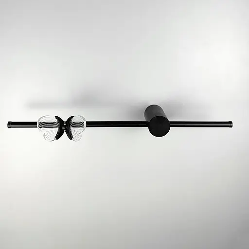 Бра в черном корпусе с бабочкой слева Line F Арт. WC18 BK L - фото 3