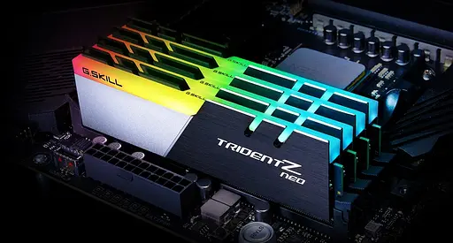 Оперативна пам'ять G.Skill 16GB (2x8GB) DDR4 3200MHz Trident Z Neo Black (F4-3200C16D-16GTZN) - фото 5