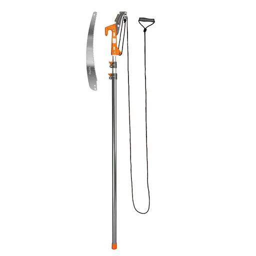 Пилка с секатором Bradas V-SERIES на телескопическом древке лезвие 230 мм KT-V1521-375 - фото 1