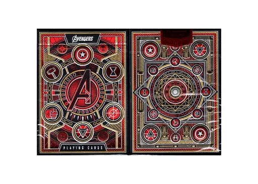 Карты игральные United States Playing Card Company Theory11 Avengers (red) (PC_T11AVER) - фото 2