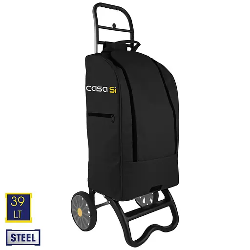 Сумка-тележка Casa Si Partner Black (CS93076Y06S) - фото 1