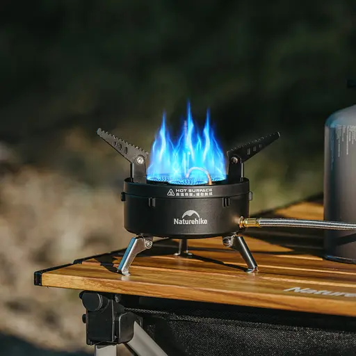 Газовая трехконфорочная горелка Naturehike CNK2450CF019 - фото 5