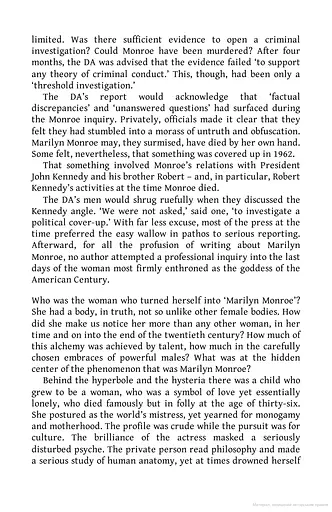 Goddess. The Secret Lives Of Marilyn Monroe - фото 4