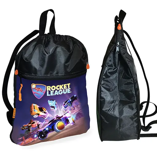Рюкзак-мешок для школы Rocket League детская сумка для обуви и спортивной одежды (01547)