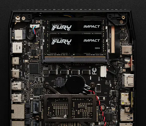 Модуль памяти Kingston Fury Impact SO-DIMM 2x8GB/3200 DDR4 (KF432S20IBK2/16) - фото 3