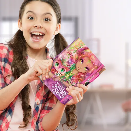 Блокнот черные листы Делюкс Хазелия Nebulous Stars 11583-2 с ручкой - фото 3