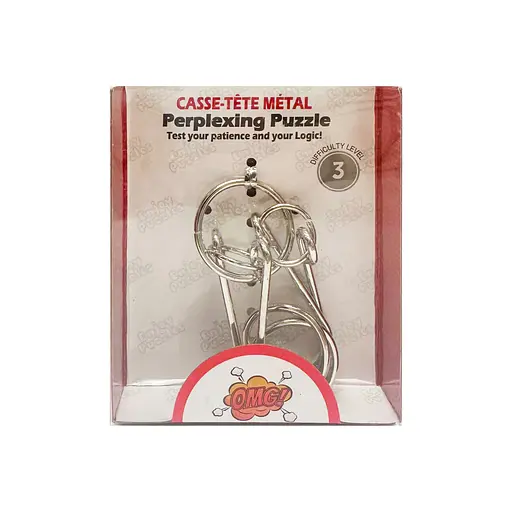 Металева головоломка "Perplexing puzzle" Bambi 5562D-5, 3 складність - фото 1