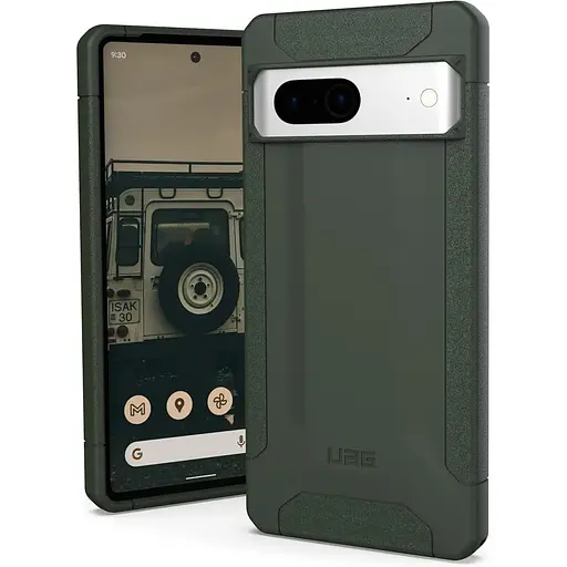 Оригинальный противоударный чехол UAG Scout для Google Pixel 7 (6.3") Olive Drab (614001117272) - фото 9