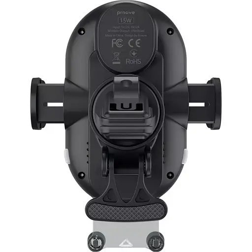 Автотримач із бездротовою зарядкою Proove Rounded Energy 15W (WHRE15010001) [136225] - фото 4