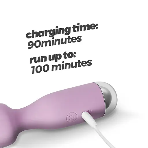 Міні-вібратор Crushious Wanderlust 15 см (фіолетовий) - фото 13