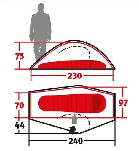 Намет Wechsel Pathfinder Elements TL Camo (231074) (DAS302083) - фото 5