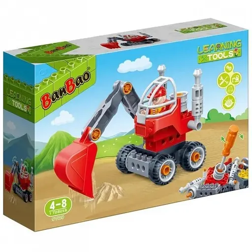 Уцінка. Конструктор BanBao Екскаватор 22 елементи (9709)