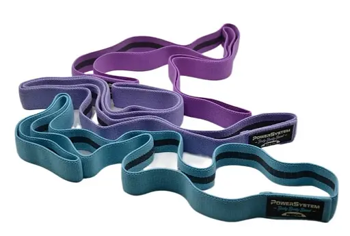 Набір тканинних гумок Power System PS-4129 Booty Band Set Long 3 шт. (4129MX-9) - фото 3