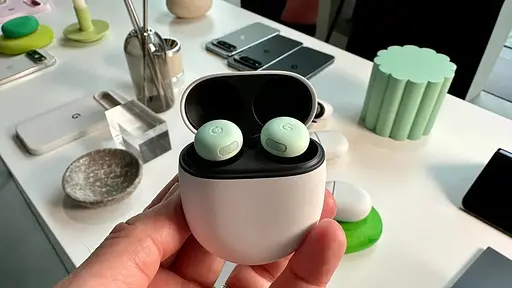Наушники беспроводные Google Pixel Buds Pro 2 Wintergreen зеленые - фото 5