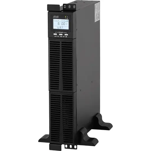 ИБП непрерывного действия (Online) 2E OD1000RT, 1000VA/900W, RT2U, LCD, USB, 3xSchuko (2E-OD1000RT)