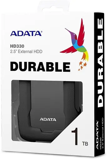 Внешний жесткий диск Adata переносной HD330 DashDrive Durable 1TB USB 3.1 - фото 7
