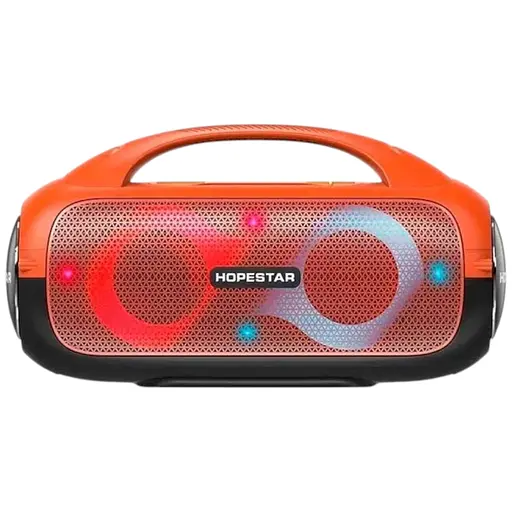 Портативная колонка Hopestar A50 Party, 80W/TWS/IPX5/RGB/8800mAh, Orange