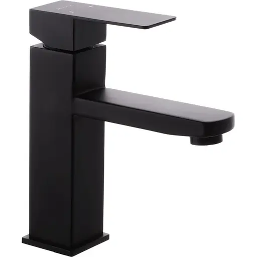 Змішувач для умивальника MIXXUS KUB-001 чорний (MI2810) - фото 1