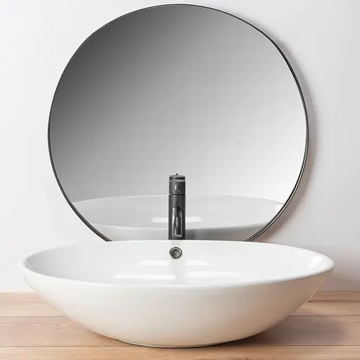 Умивальник Rea Olga накладний білий REA-U1060, Білий - фото 4