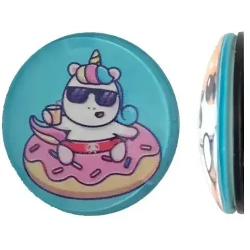 Тримач Поп Сокет New Glass (Скло) Baby Unicorn №20 - фото 1