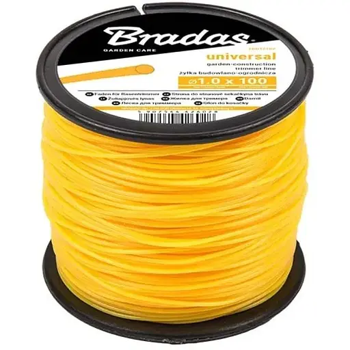 Леска строительная/садовая Bradas "круг" 1,0мм х 100м ZBO10100 - фото 1