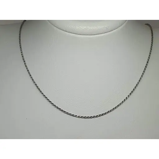 Срібний ланцюжок Silvex 925 (Джгутик). 802Р1/ 40 - фото 2