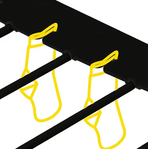 Сушилка для белья напольная Casa Si Poseidon Super 20m Black (CS92254C04H) - фото 5