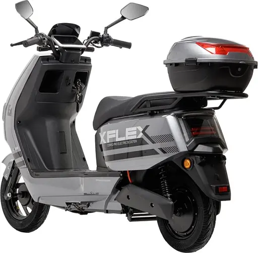 Електроскутер Двомісний Corso FLEX (1800W 72V/35Ah LiFePO₄) Сірий - фото 3