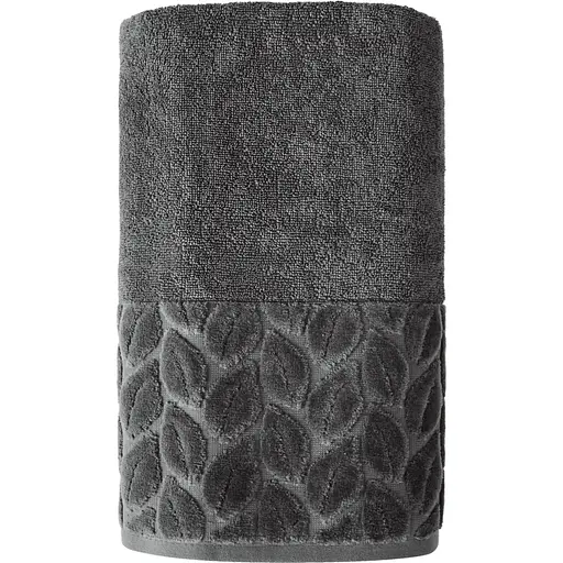Полотенце махровое Soho Leaves 70х140 см Dark Gray (70*140 Leaves Dark Gray) - фото 2