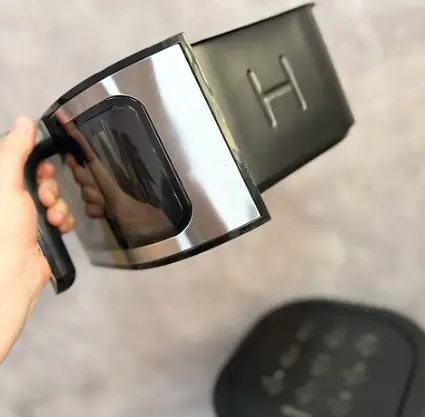 Аерофритюрниця сенсорна Gold Diamond TK-003010 8 л безмасляна повітряна 4000 Вт Чорний - фото 5