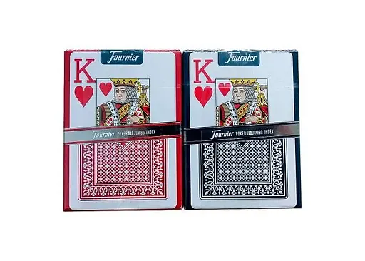 Карти гральні Fournier 818 Jumbo Index (red blue) (Р_КИФ818) - фото 3