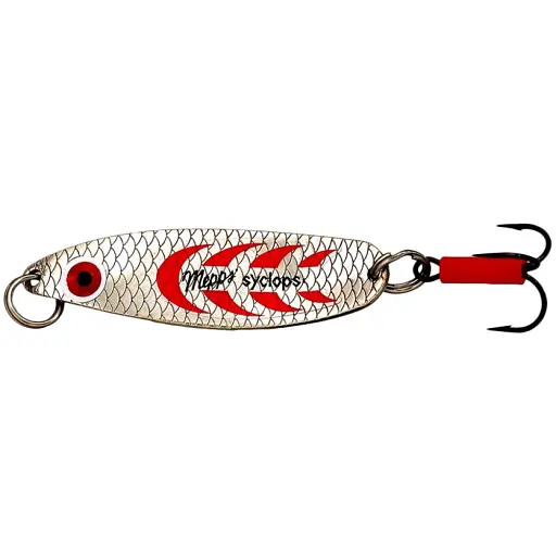 Блесна Mepps Syclops №2 17.0 g Silver/Red