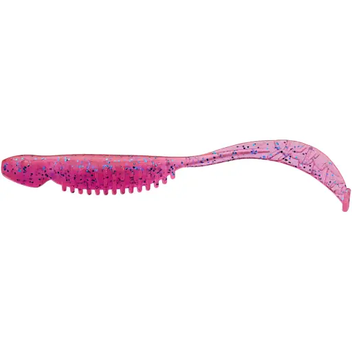 Силикон Reins Curly Shad 3.5" 443 Pink Sardine (14 шт/уп)