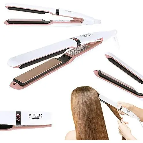 Выпрямитель Adler AD 2321 – керамический с контролем температуры - фото 5