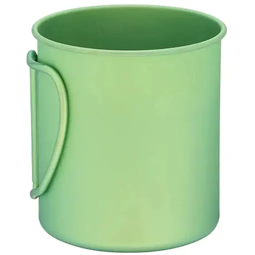 Кружка Snow Peak MG-143-GR Ti-Single 450 Anodized Cup 450 мл green - фото 3