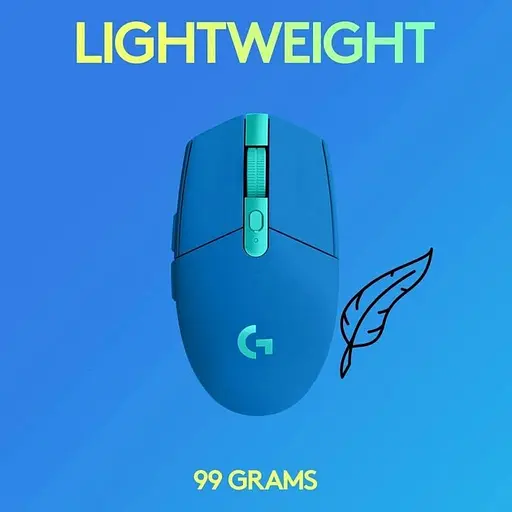 Мышь компьютерная Logitech G304 Lightspeed Blue (910-006016) - фото 8