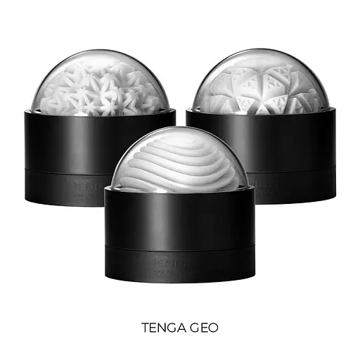 Мастурбатор Tenga GEO Glacier, геометрична текстура Ледвік для унікальної та чистої насолоди - фото 9