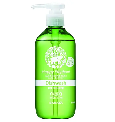 Средство для мытья посуды и овощей Happy Elephant 300 мл - фото 1