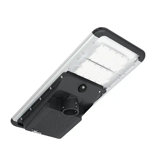 SOLAR LED-фонарь Anern AN-SLZ-40W, 40W, 96LED, 192WH LiFePO4, 18V 65W, 210lm/w, 120°, заряд 8 ч, разряд 4 часа, IP66. Aluminium+PMMA, 848*385*139mm